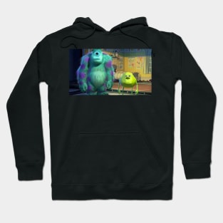 Mike Wazowski and Sully Face Swap Meme Hoodie